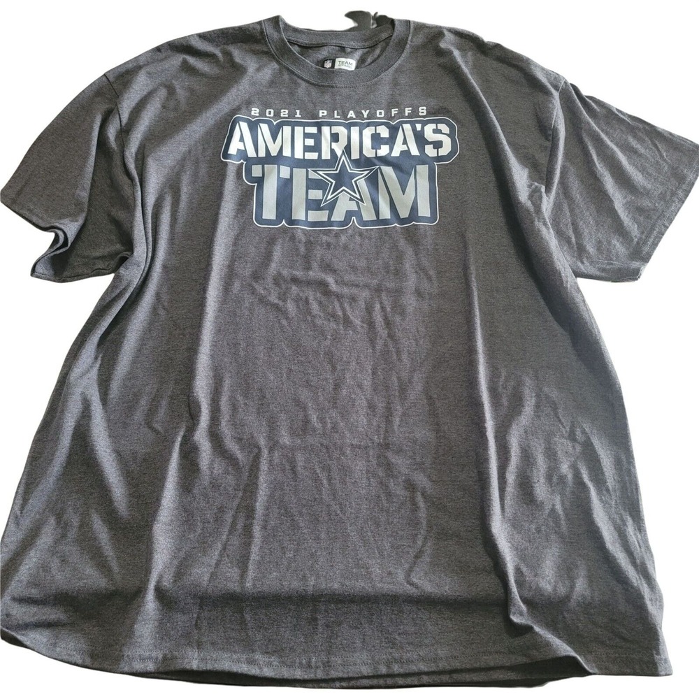 NFL Dallas Cowboys America's Team 2021‎ Playoffs Graphic T-Shirt
